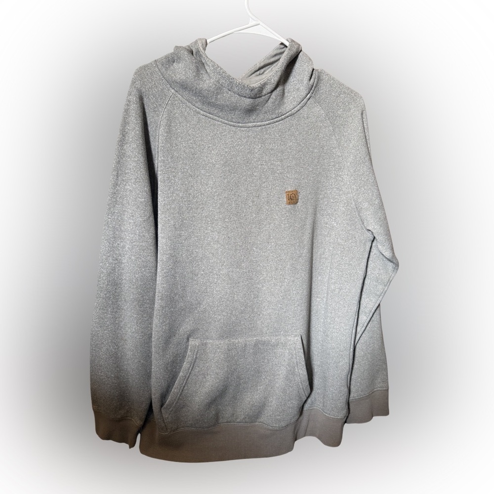 Gray Hoodie with Front Pocket